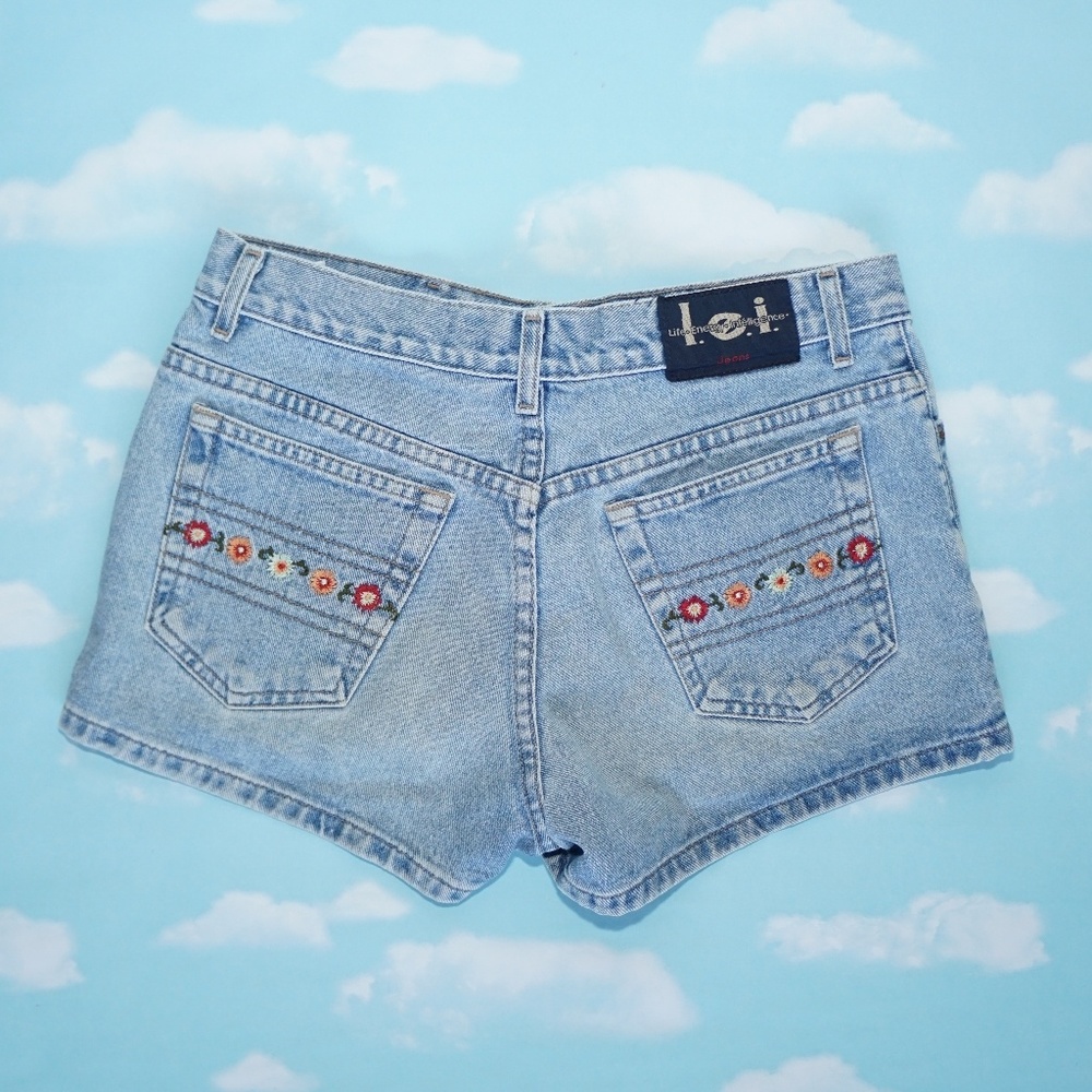 Vintage L.E.I. denim shorts